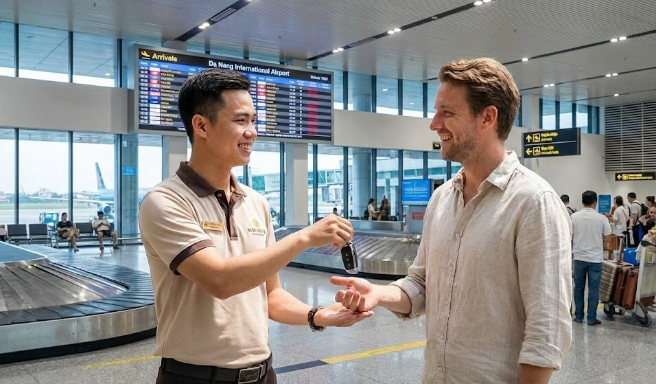 free hotel & airport delivery scooter rental da nang