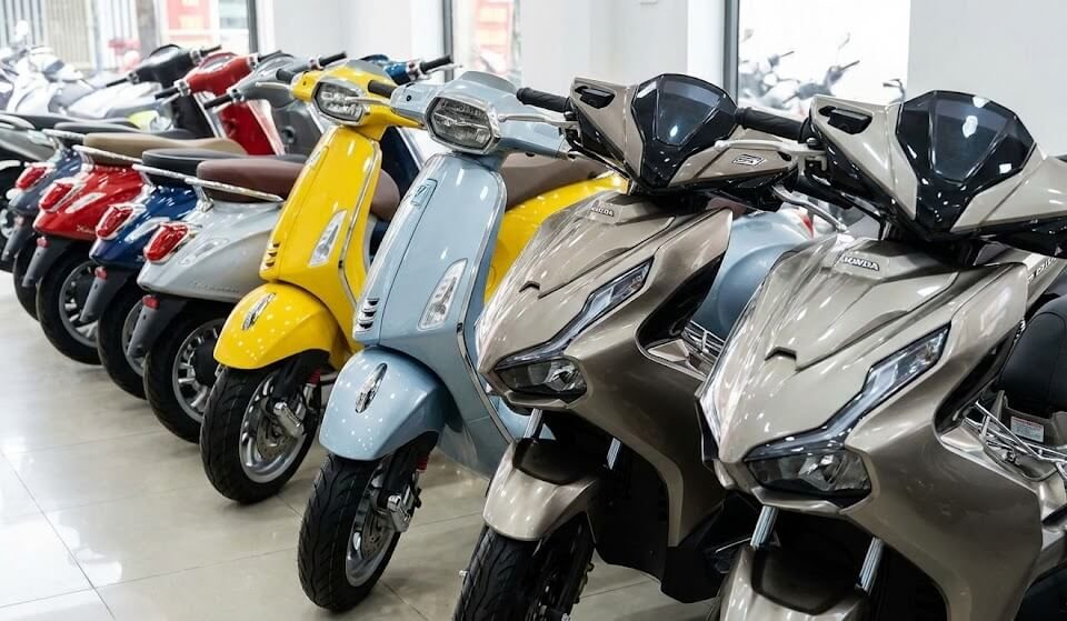 modern & reliable fleet scooter rental da nang
