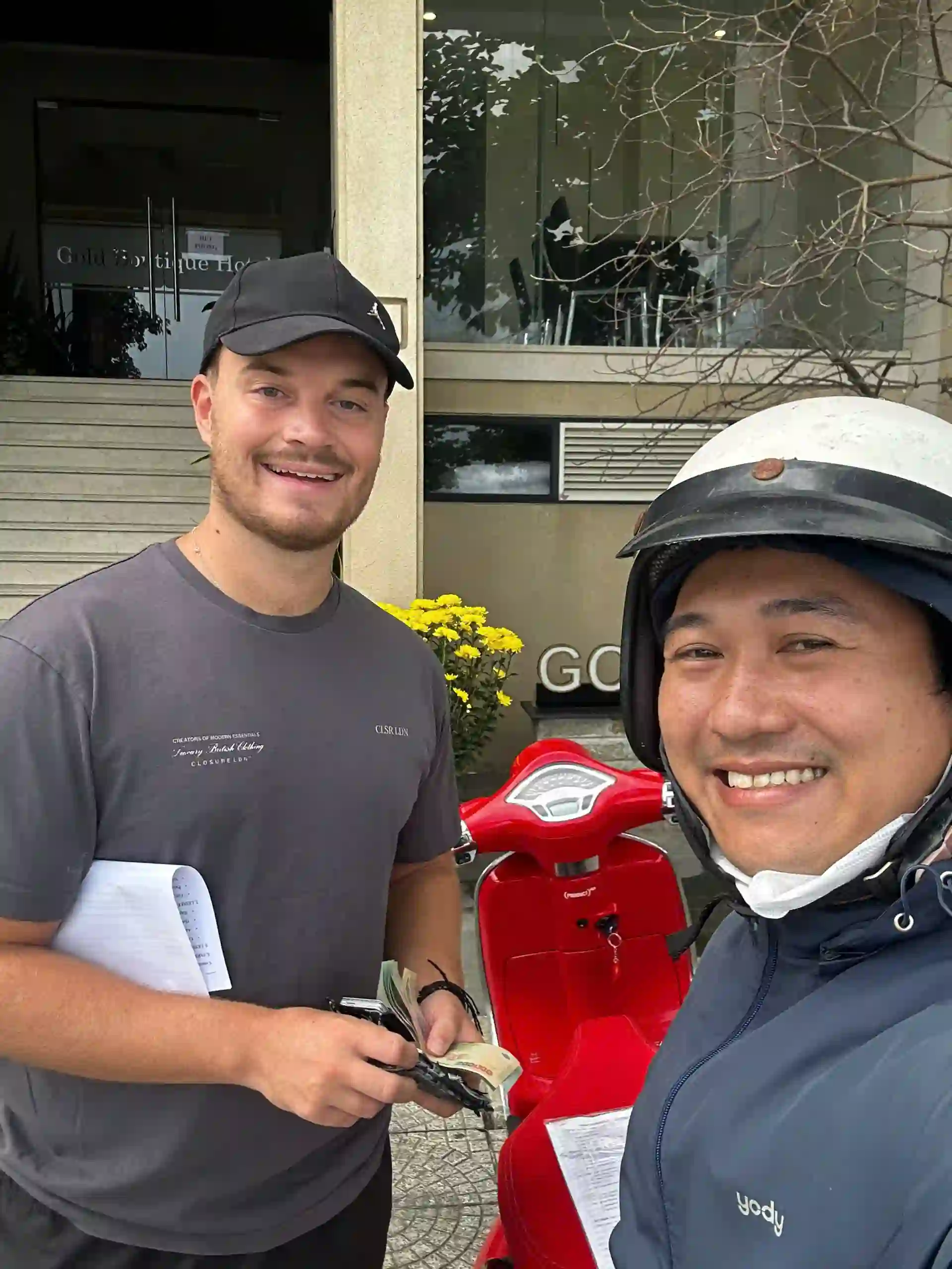 Explore Da Nang with a Vespa rental scooter and local support