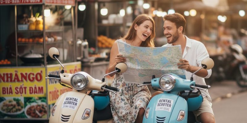 50cc scooter rental in Da Nang