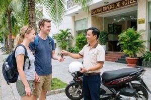 motorbike rental in da nang hotel